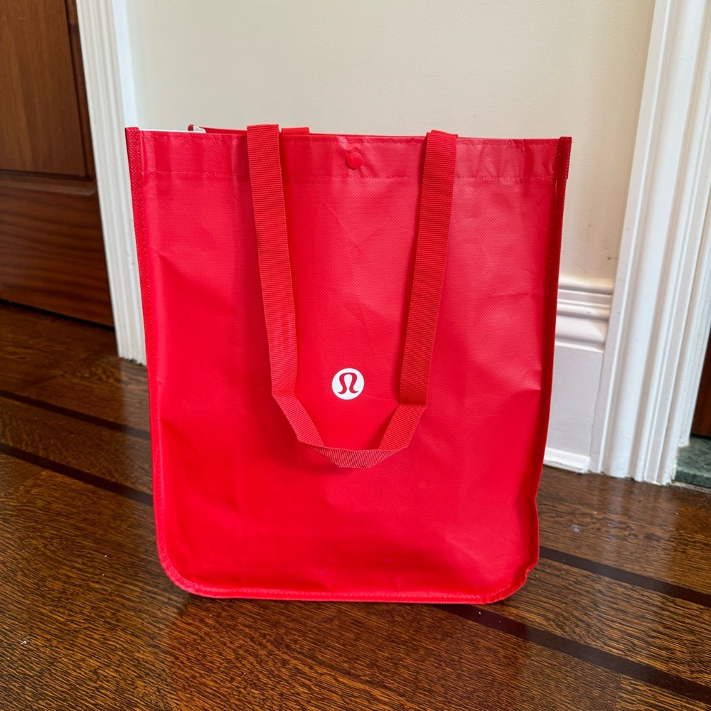 Lululemon Reusable Shopping Bag in RED NEW